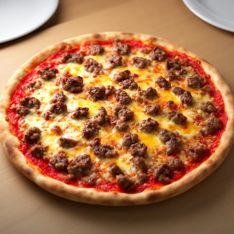 sausage pizza