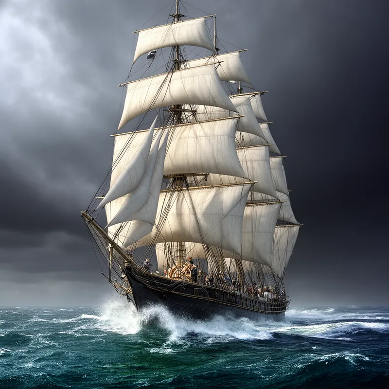 press of sail