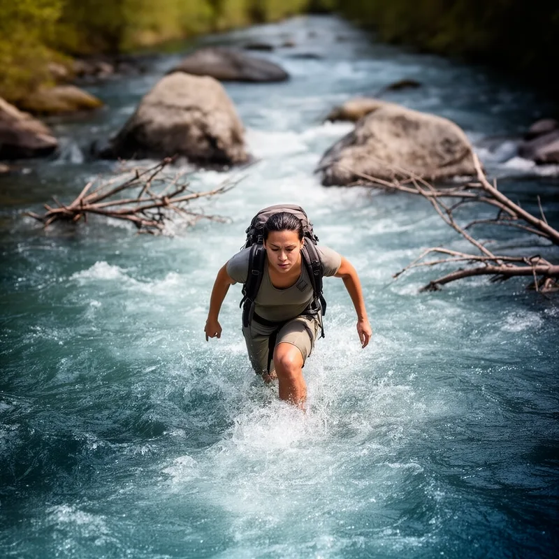 to make head against the current
