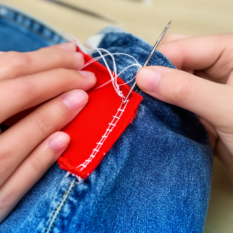 sewn