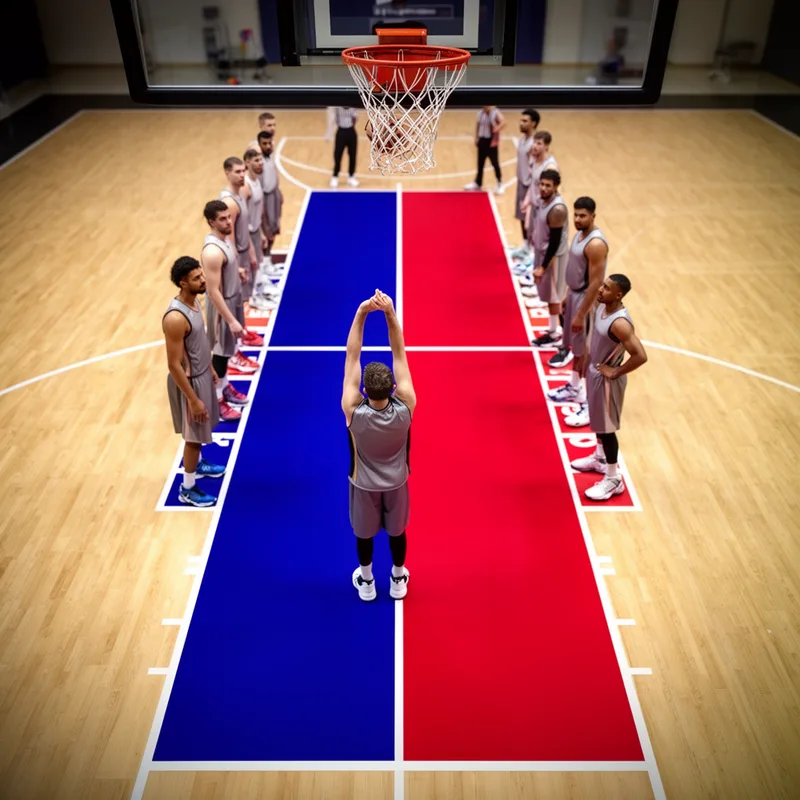 free throw lane