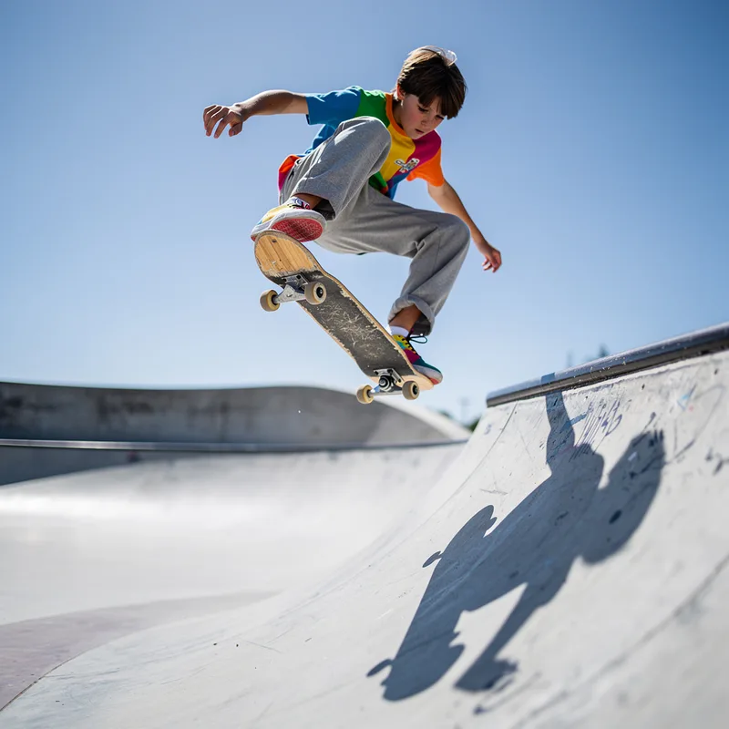 skateboarding
