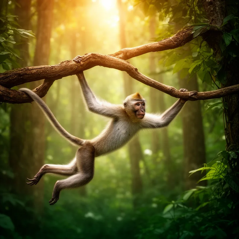 to swing from branch to branch