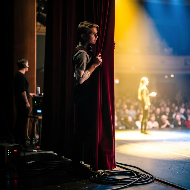offstage