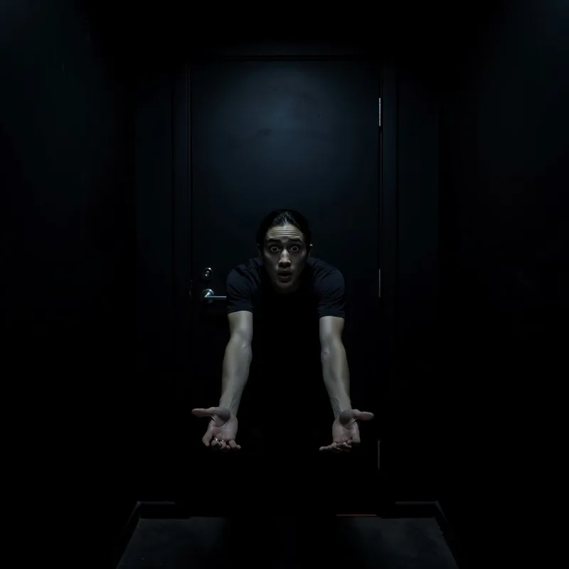 pitch-dark