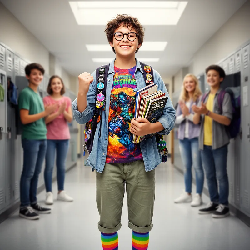 to embrace dweebness