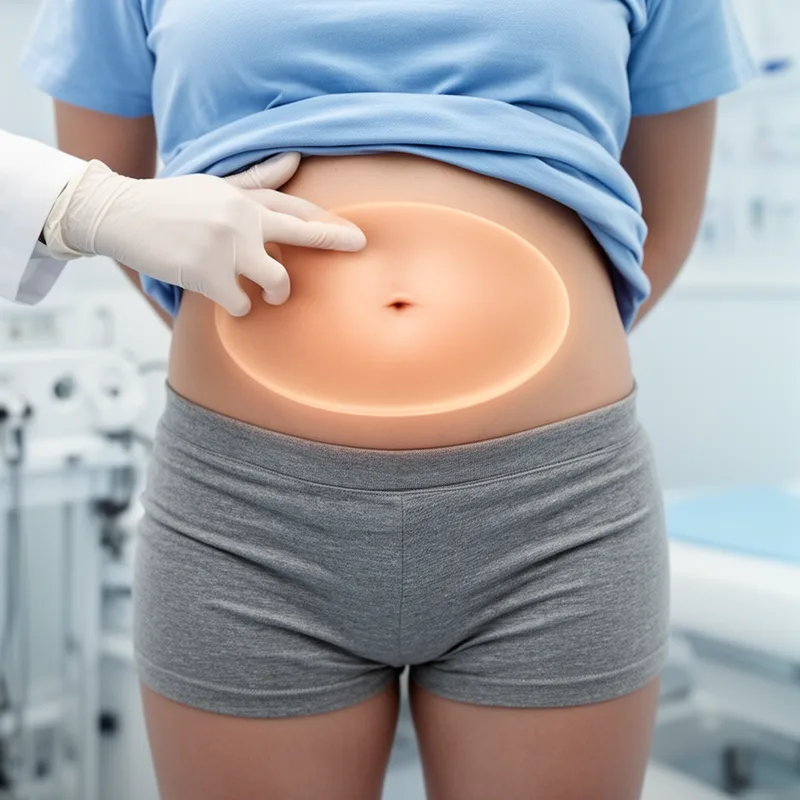 pubic region