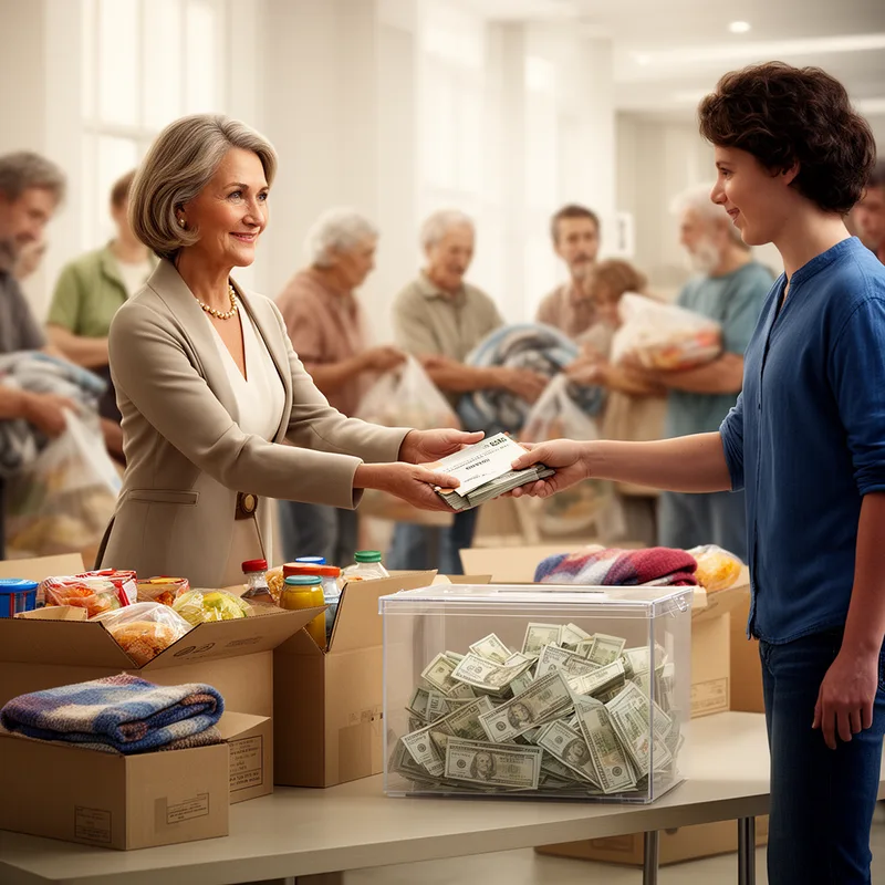 philanthropically