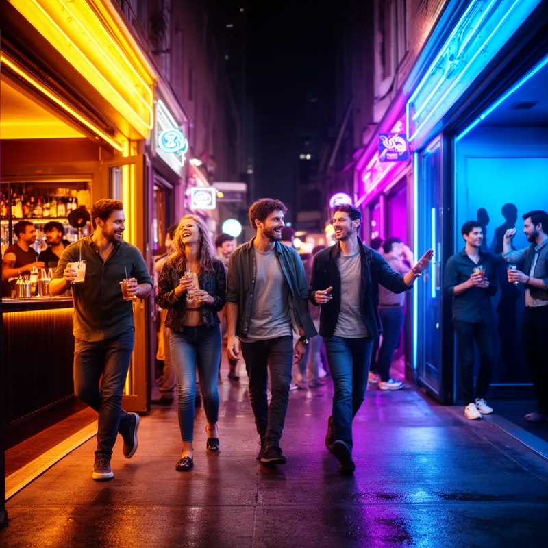 to bar-hopping