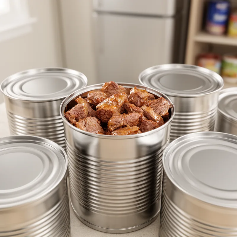 canned meat