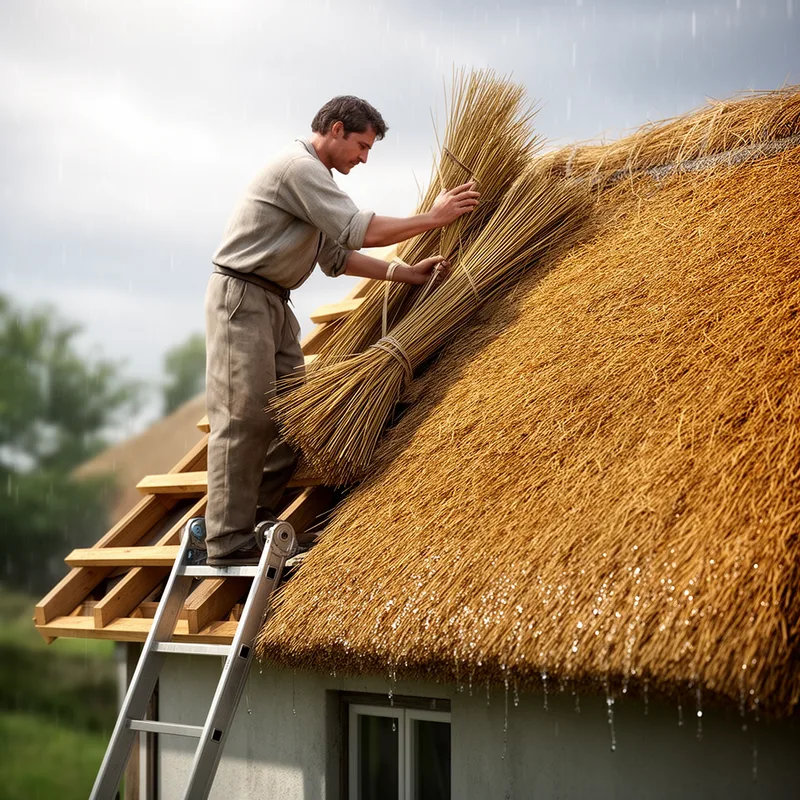 to thatching