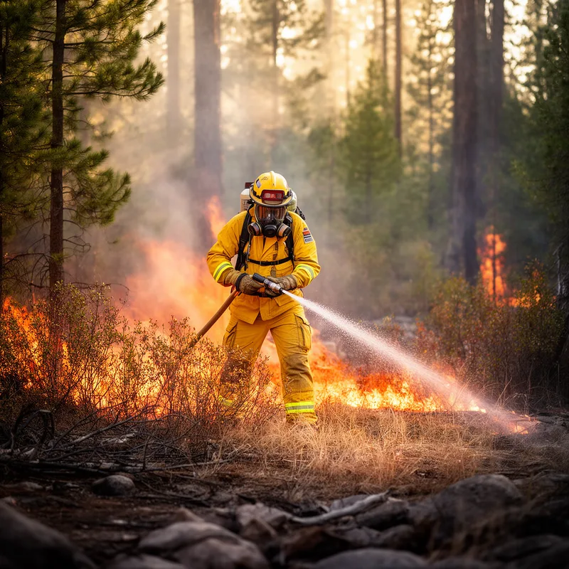 forest fire fighter