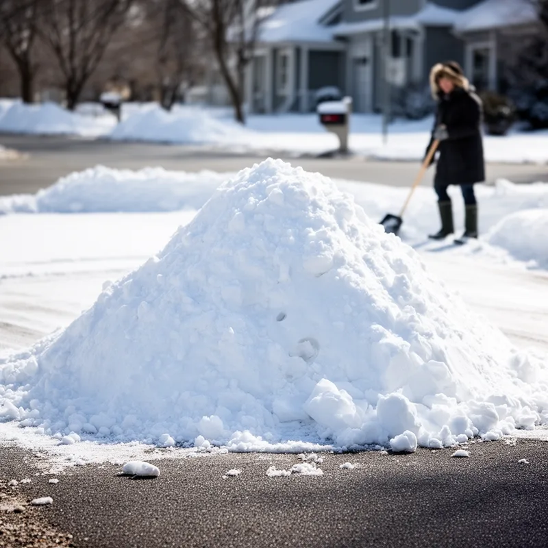 snow mound