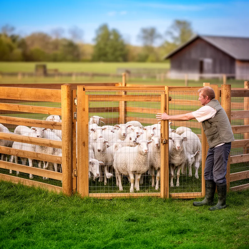 sheep pen