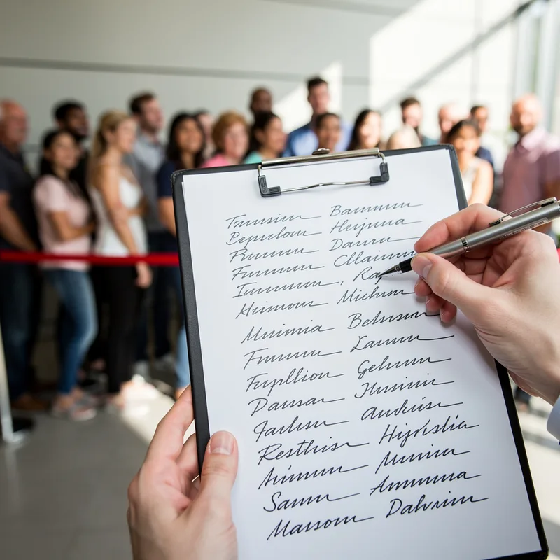 waiting list