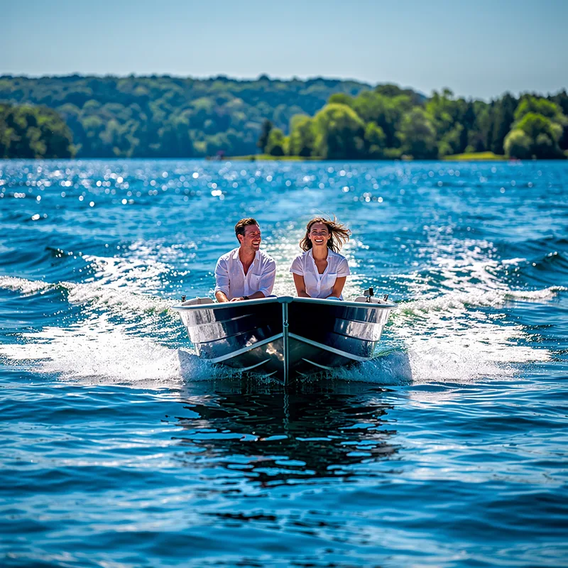 to boat