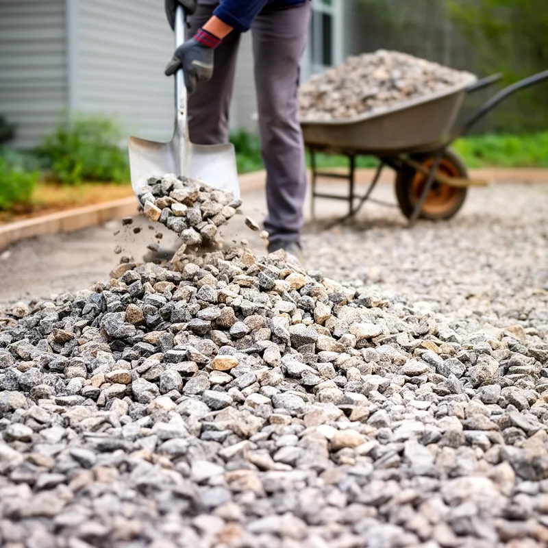 crushed rock