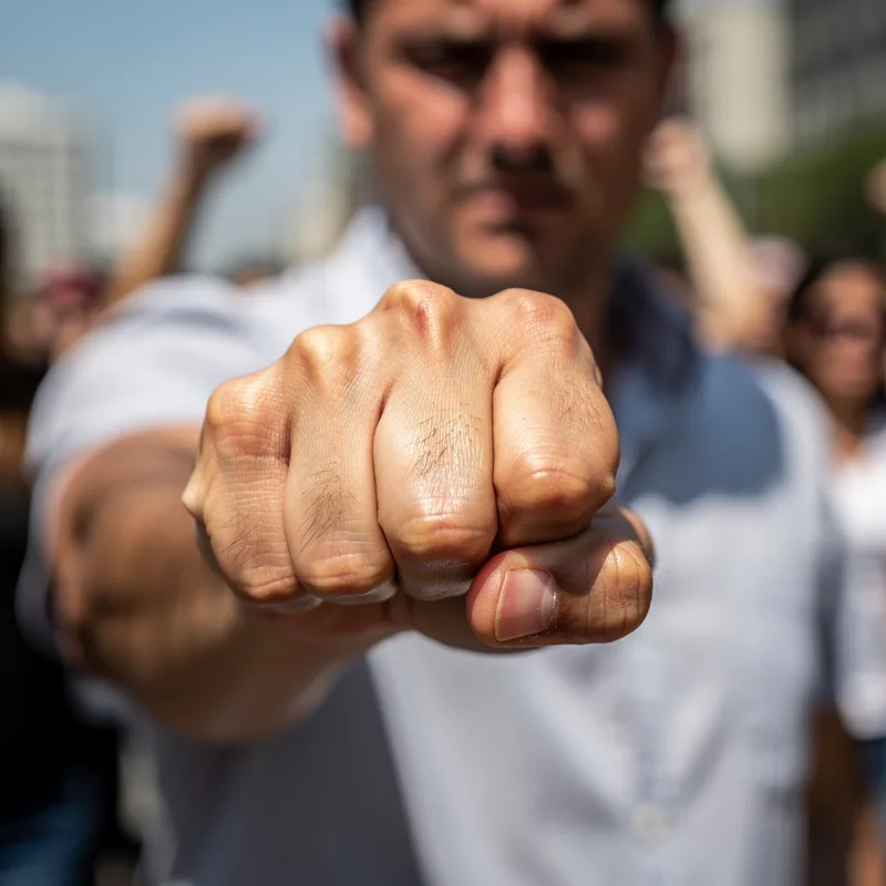 clenched fist