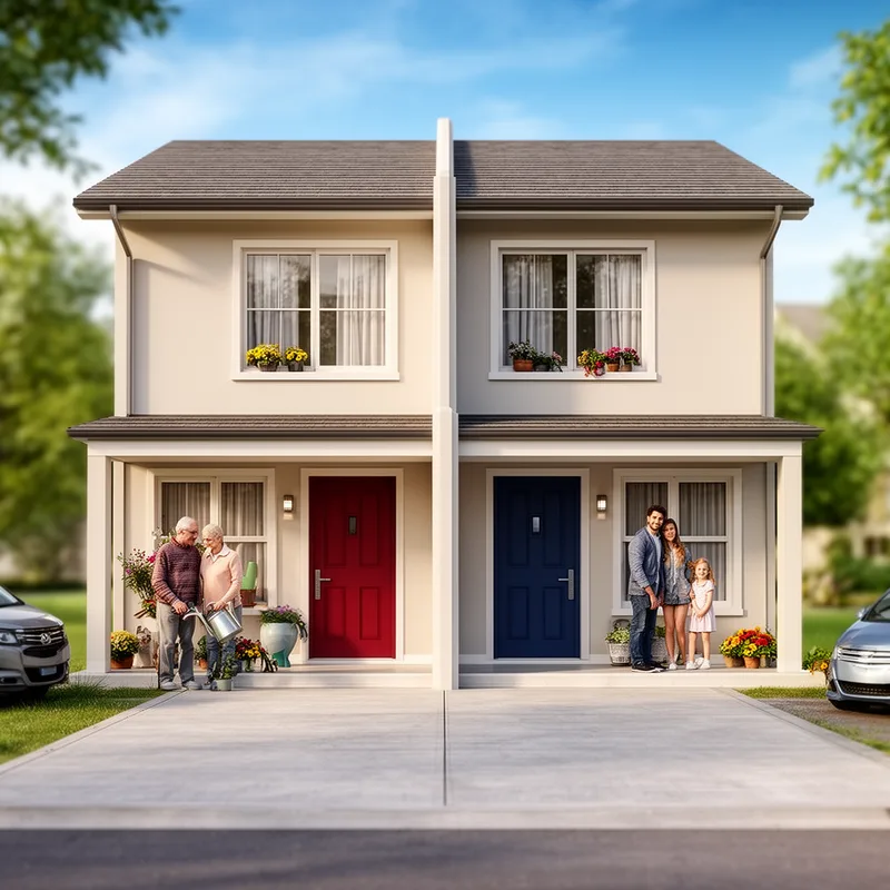 duplex house