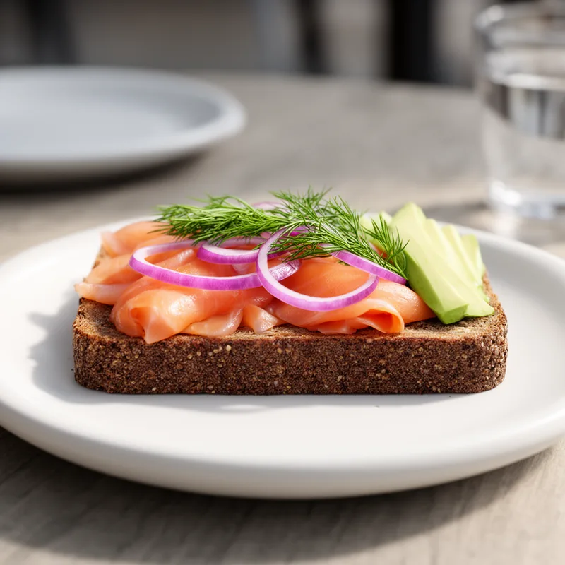 open sandwich