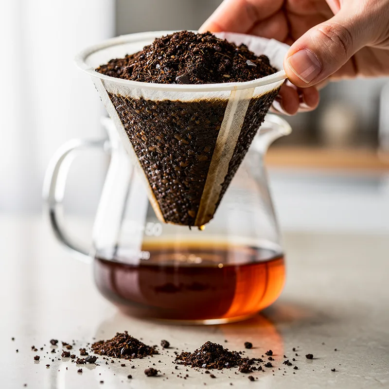 coffee grounds