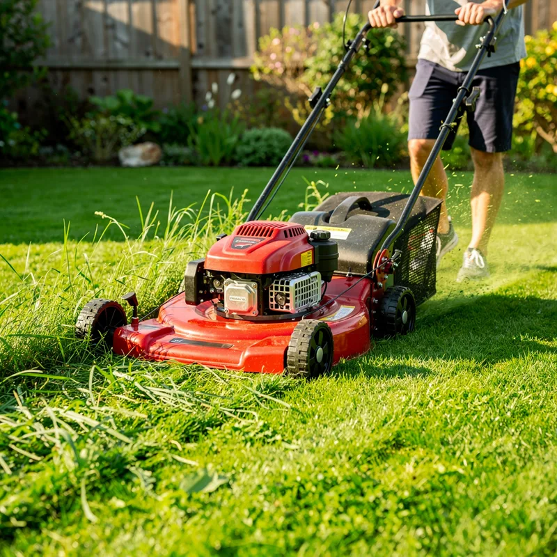 to cut the grass