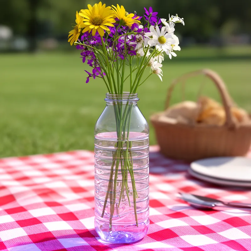 makeshift vase