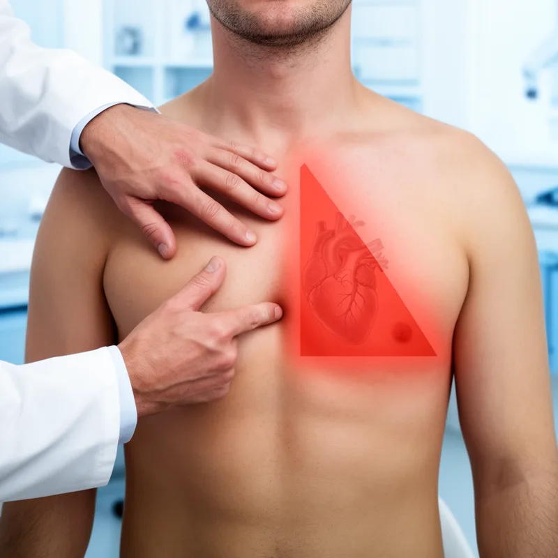 area of cardiac dullness