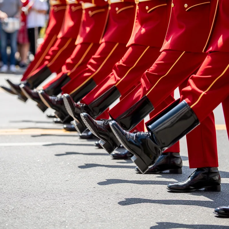 marching