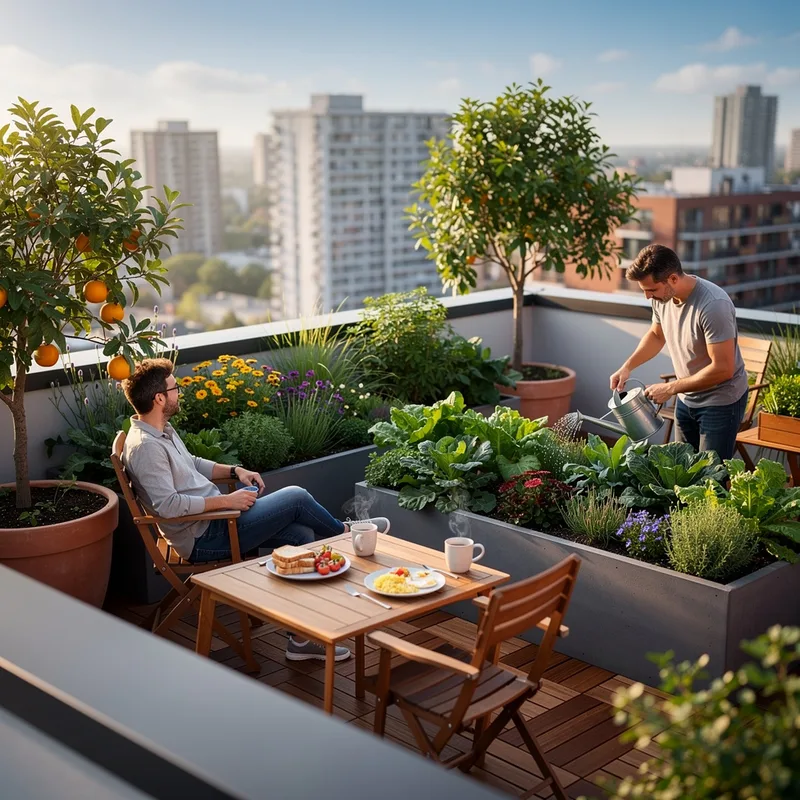 rooftop garden