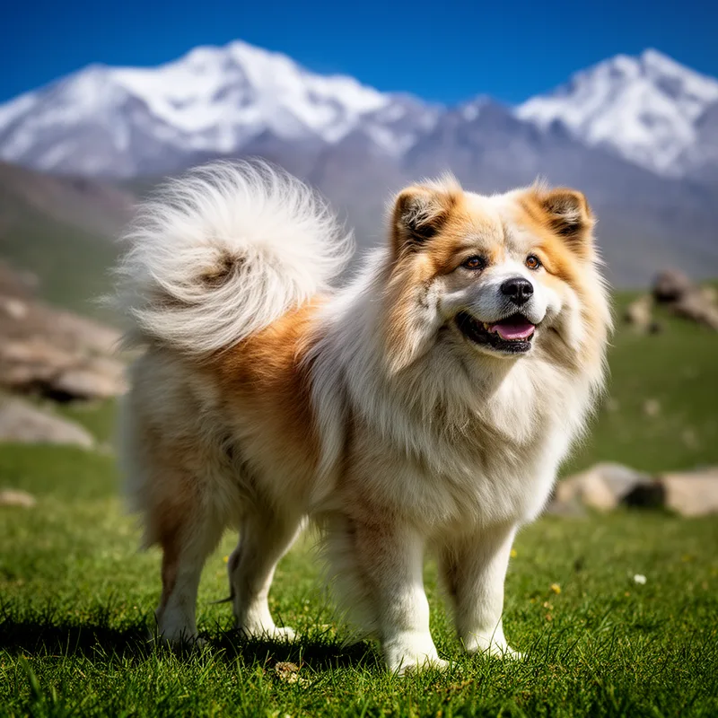 chrysanthemum dog