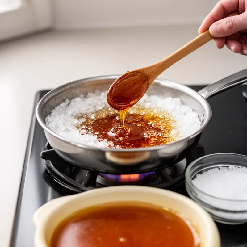 caramelized sugar