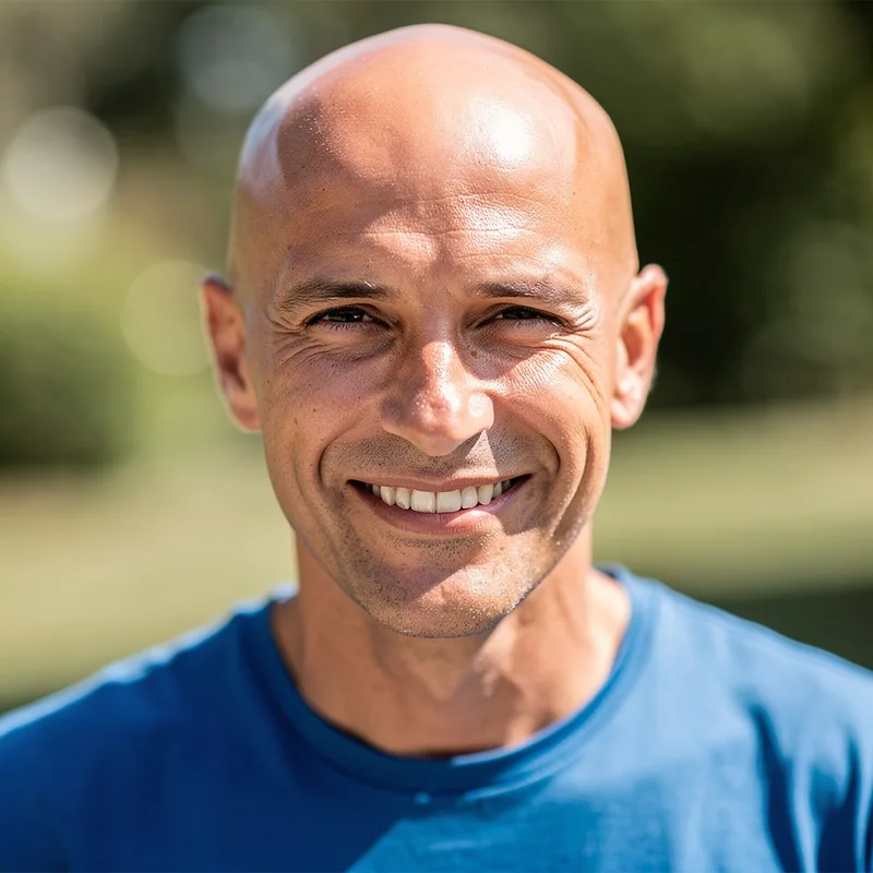 bald-headed