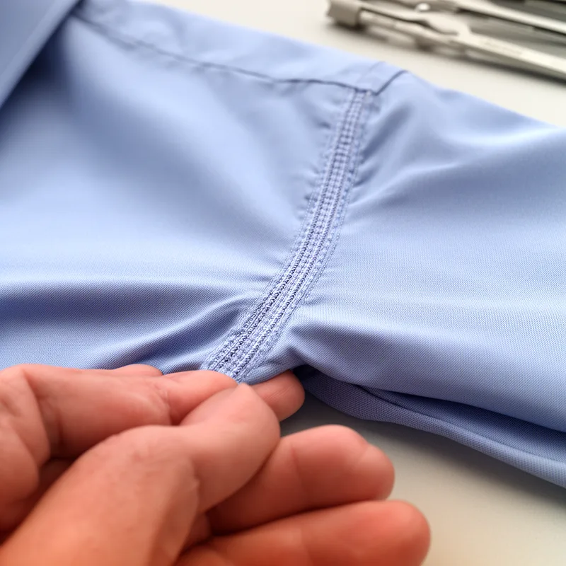 seam of a shirt