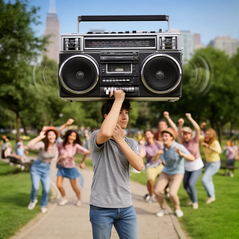 ghetto blaster