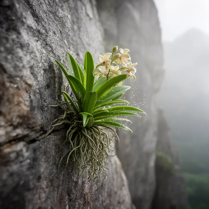 lithophytic plant