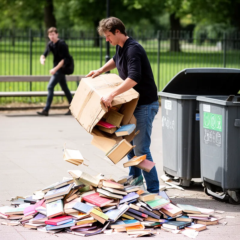 book dumping