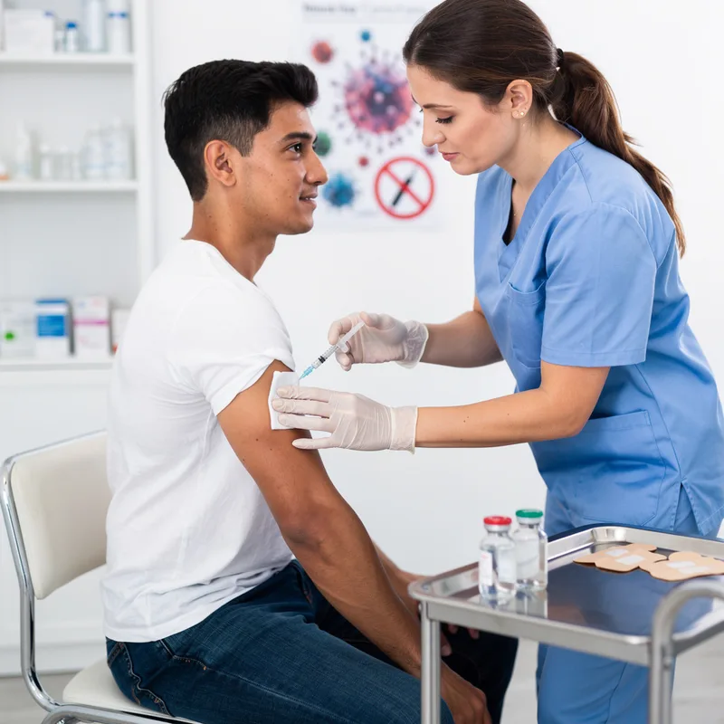 to get a vaccine