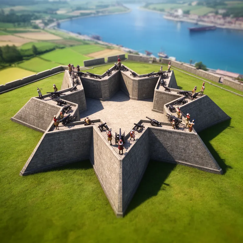 star-shaped fortress