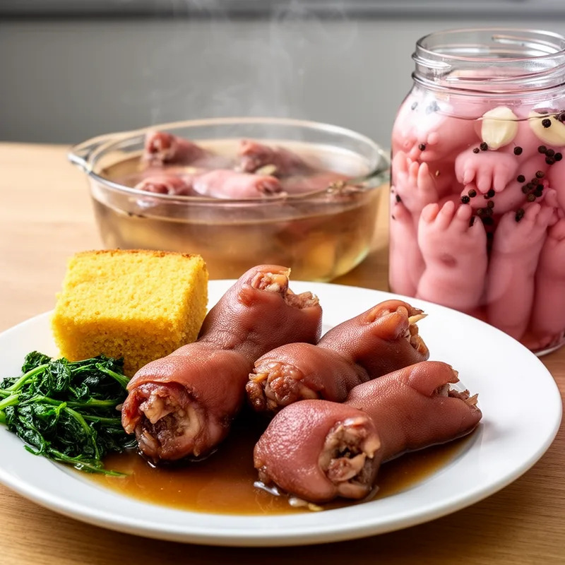 pigs' feet