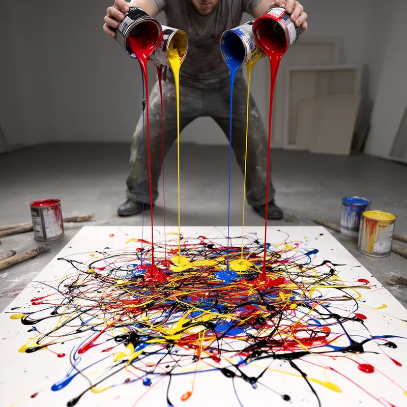 drip painting