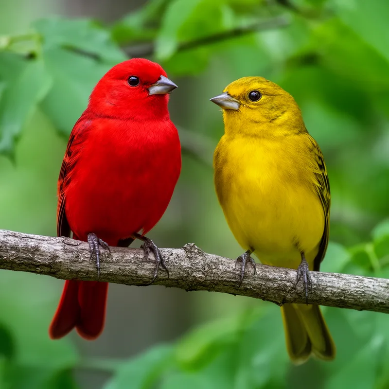 Piranga rubra
