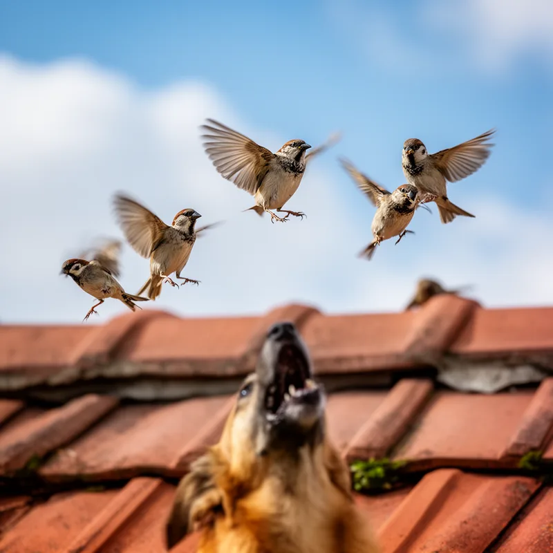 to flurried