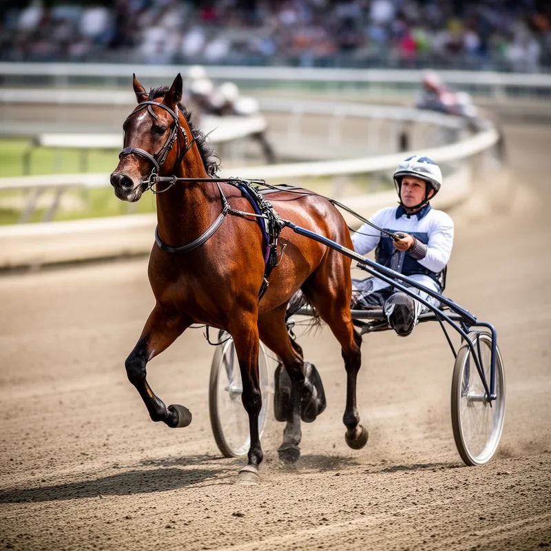 trotting horse