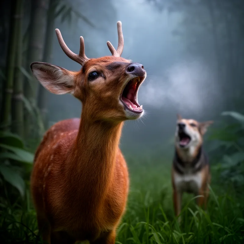 barking deer