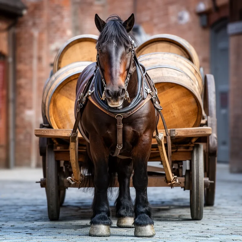 dray horse