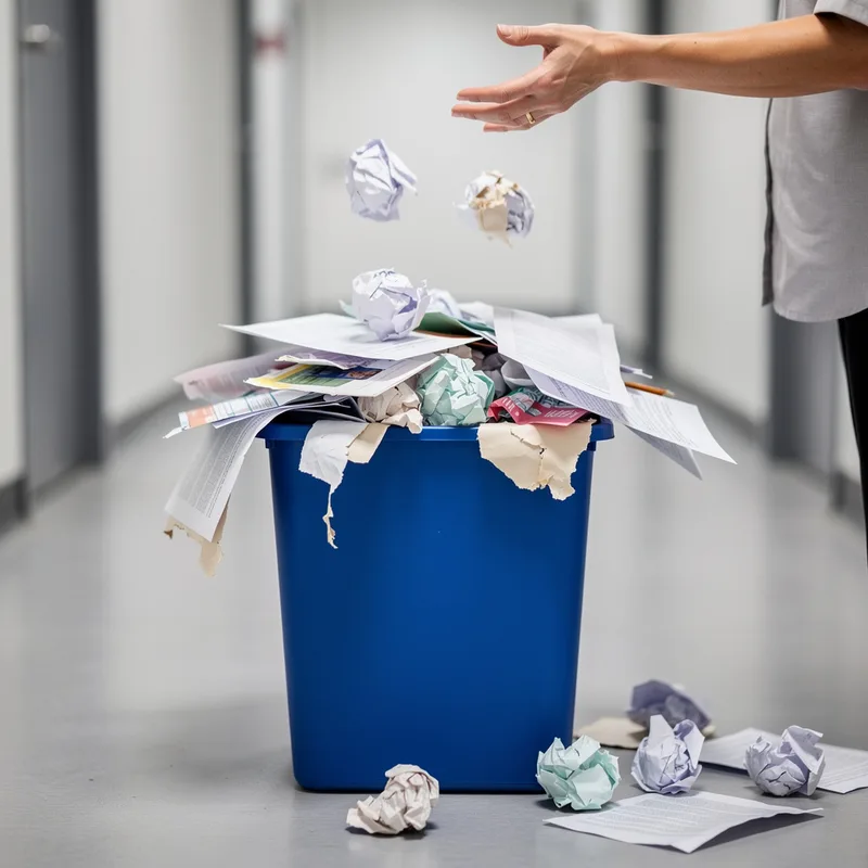 waste paper