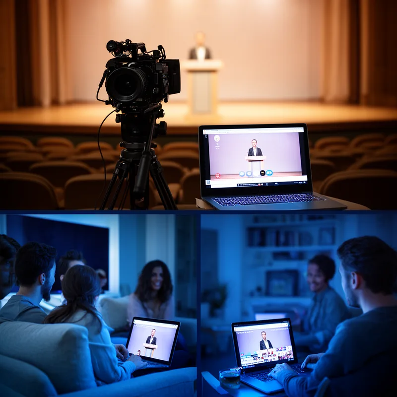 to webcast