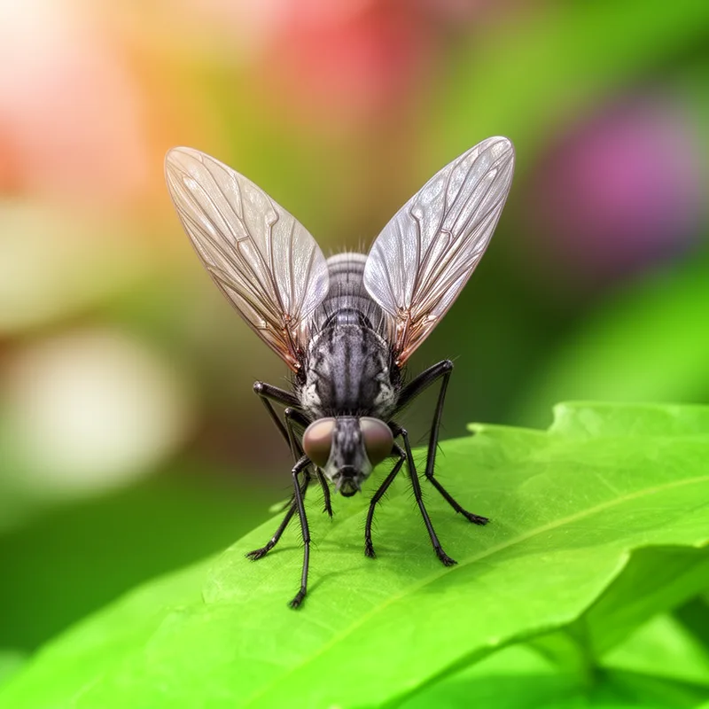 two-winged insect
