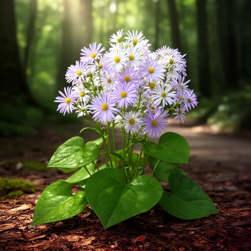 heart-leaved aster